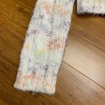 Urban Outfitters Cameron Confetti Cropped Cardigan Women Size Medium Knit Button Photo 2