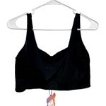 YITTY NWT  Headliner Shaping Midi Bralette Sports Bra Black Size XL Gym Workout‎ Photo 1
