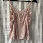 Vtg Wonder Maid sz 34 blush pink nylon lace camisole union made in the US Photo 3