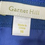 Garnet Hill  Cobalt Blue Pencil Skirt Photo 5