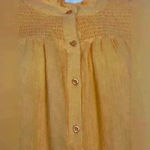 Studio West  Women's Gauge Smocked Ruffle Neck Top (297) Photo 6