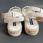 Karl Lagerfeld Adalina Pearl Embellished Espadrille White Women’s Size 9.5 Photo 5
