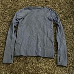 Lululemon  blue restless pullover size 6 Photo 0