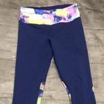 Victoria's Secret Victoria’s Secret sport blue tye dye cropped leggings Photo 2