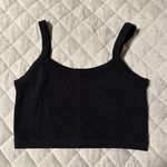 Garage  Black Crop Top Photo 0