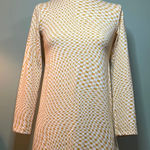 ZARA  Elegant wellow and White Checkered Dress Photo 0