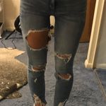 American Eagle Outfitters Ripped Denim Size 4 Photo 0