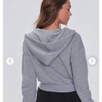 Forever 21 basic fleece zip-up jacket Photo 1