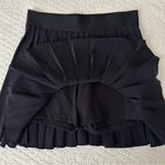 TNA Aritzia Tnamove Tennis Micro Skirt w/ Shorts Pleated Golf Black Mini Women’s Size M Photo 6
