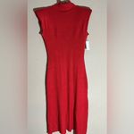 Dee Ocleppo Chic Red Midi Dress Photo 5