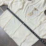 White Crow  Toluca Terry Cloth Cropped Hoodie size Medium Photo 4