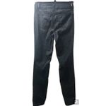 Needle‎ in Cloth Leopard Print High Rise Skinny Jeans Black Animal Print Size 6 Photo 1