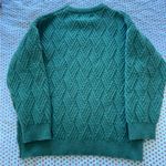 Aelfric Eden  Textured Green Crewneck Sweater Photo 2