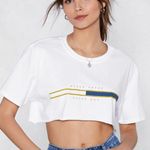 Nasty Gal Never Yours Crop Tee Photo 0