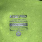 Nike Pro Neon Yellow & Black Polka Dot Training Leggings Tights Women's Medium Photo 8