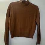 Babaton  Rich Brown Turtleneck Sweater Photo 0