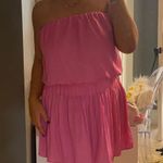 DO+BE boutique Strapless Pink Dress Photo 0