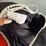 Elegant Black Sleeveless Backless Dress with Pearl Neckline – Size 2 Photo 5