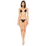 MORE TO COME Fiorella Bikini Bottoms in Black Small New Womens Swimsuit Photo 6