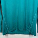 MedCouture A15 Med couture layers teal long sleeve top size small Photo 1