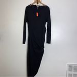 Sundry  4‎ (xl) Black Drape Cutout Dress CPM14 Photo 3