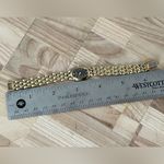 Citizen Eco-Drive Solar Ladies Watch Gold Tone Bracelet Black Dial Photo 11