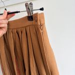 Vintage Pure New Wool Brown Stripe A Photo 5