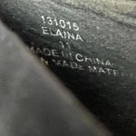 Michael Shannon MICHAEL BY  WO SIZE 11 BLACK SUEDE SLIP ON CLOSED TOE PUMP Photo 5