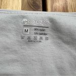 OQQ White Short Sleeve Square Neck Bodysuit Size M Size M Photo 1