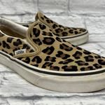 Vans Classic Slip On Shoes Flocked Leopard Print Womens 5.5 (Mens 4) Photo 0