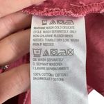 D & Co. 100% Cotton Pink Collared Peplum Button Up Lightweight Shacket Size M Size M Photo 7