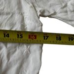 Japna  White Eyelet Crop Top Women's Size Large | 74-34 Photo 3