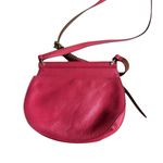 Vera Bradley  Women's Leather Crossbody Purse Red Geometric Pattern‎ Photo 7