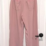 Anthropologie En Saison Valeria Trousers Pants Wide Leg Flowy Pastel Pink Small Photo 5