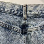 Vintage 80's Chic Acid Wash High Waisted Taper Mom Jeans Size 7 Tall Retro USA Blue Photo 8