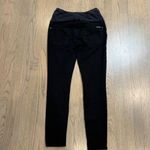 7 For All Mankind  Womens Black Maternity Ankle Skinny Leggings Size 30 Photo 2