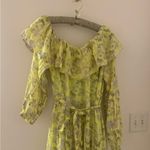 ASTR the Label Kaylani Dress in Yellow Grey Floral size XL Photo 3