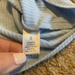 Tilly's Tilly’s Ribbed, V-neck, Ruched / Scrunched Center Cropped Tank Top, Size S Photo 10