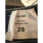 Hudson Women's High-Rise Straight Crop Jeans Blue Size 26 Photo 5