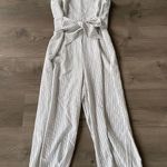 Calvin Klein Striped Jumpsuit Photo 0