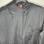 Gallery  Black Coat with Hood Photo 6