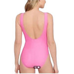 NWT Salt + Cove Laced Grommet One Piece Swimsuit Neon Pink Size M Size M Photo 1