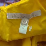 Anthropologie Hutch Yellow and Purple Orchid Printed Jumpsuit Photo 3