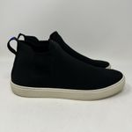 Rothy's Rothy’s Chelsea Sneakers Black Knit Pull On Shoes Boot Booties Women’s Size 10.5 Photo 1