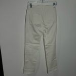 frame denim NWT FRAME Le Beau Ankle Cropped SkinnyChino Pants Off White Size 24 Photo 5