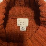 A New Day  rust orange sweater size M Photo 5