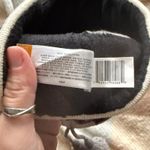 Cloudveil Womens Knit Beanie Hat Tassel Purple Green Geometric Pattern One Size Photo 5