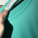 Reborn J  Aqua Long Sleeve Midi Dress Size Medium Colored Mint Photo 1