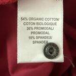 Kuhl Organic Cotton V-Neck Long Sleeve Vienna Faux Wrap Dress Dark Pink Size XL Photo 9