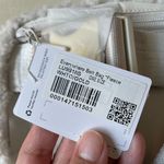 Lululemon Belt Bag 1L Fleece - White Opal/Gold Photo 7